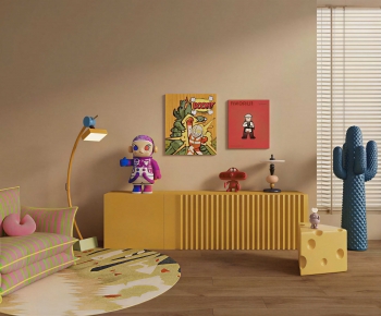 Modern Side Cabinet-ID:135668048