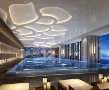 Modern Swimming Pool-ID:228121049