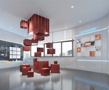 Modern Exhibition Hall-ID:510060882