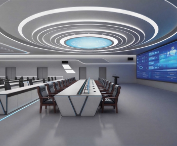 Modern Exhibition Hall-ID:850539218