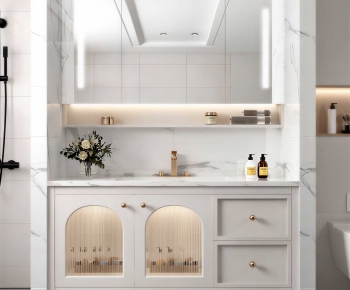 Modern Bathroom Cabinet-ID:663717995