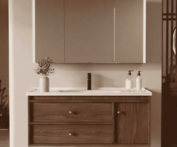 Modern Bathroom Cabinet-ID:386859891