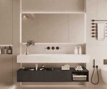 Modern Bathroom Cabinet-ID:925486094