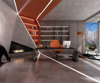 Modern Manager's Office-ID:411706928