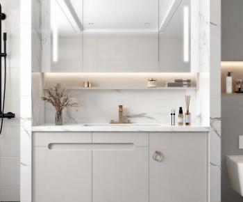 Modern Bathroom Cabinet-ID:150790933