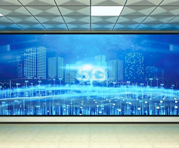 Modern Exhibition Hall-ID:778206113