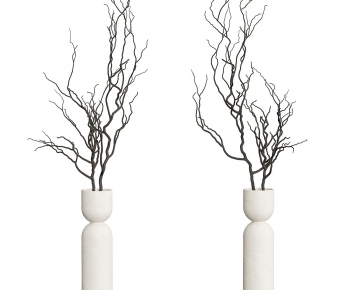 Modern Potted Green Plant-ID:826596981