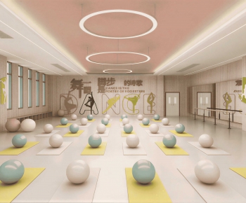 Modern Dance Classroom-ID:109540945