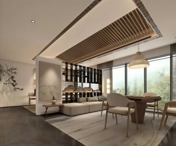 New Chinese Style Dining Room-ID:845959906
