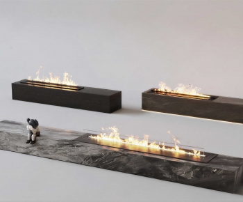 Modern Electronic Fireplace-ID:264194972