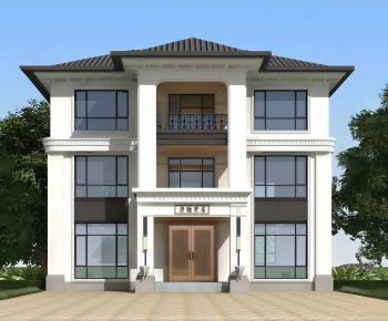New Chinese Style Detached Villa-ID:177881964