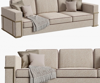Modern Three-seat Sofa-ID:900336982