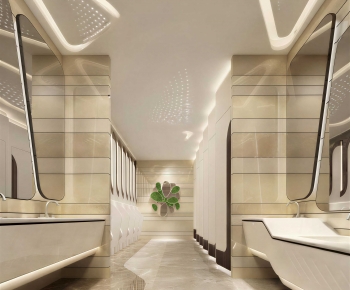 Modern Public Toilet-ID:635185005