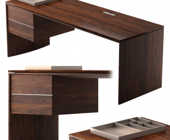 Modern Office Desk And Chair-ID:232060036