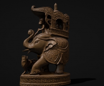 Modern Root Carving-ID:922934067