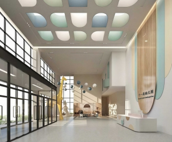 Modern Kindergarten Hall-ID:398243904