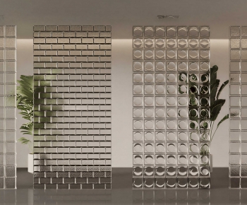 Modern Glass Screen Partition-ID:592506897