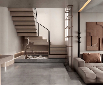Modern Stairwell-ID:744636066
