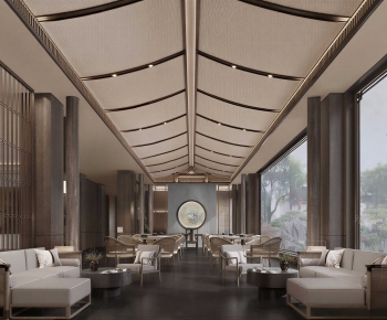 New Chinese Style Office Rest Area-ID:491988901