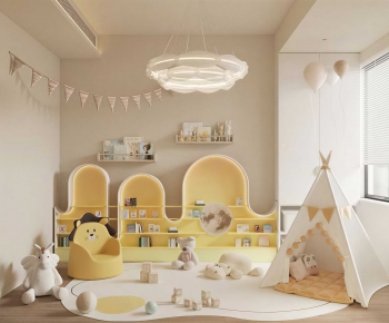 Modern Children's Room Activity Room-ID:469469073