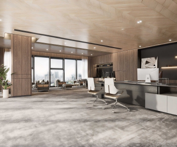 Modern Manager's Office-ID:723280921