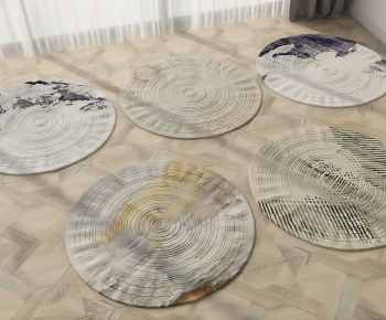Modern Circular Carpet-ID:776397945