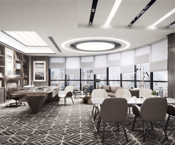 Modern Manager's Office-ID:667501931