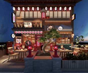 Japanese Style Facade Element-ID:848567019