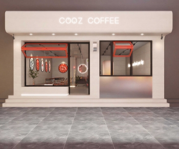 Modern Facade Element-ID:255532987