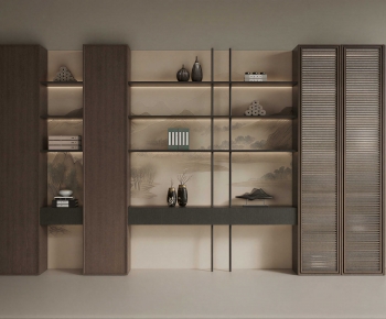 New Chinese Style Bookcase-ID:220798974
