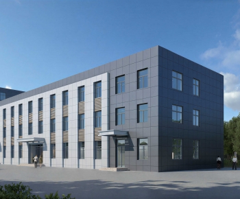 Modern Appearance Of Commercial Building-ID:532080896