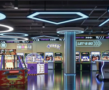 Modern Children's Amusement Park-ID:667074927