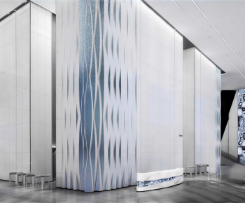 Modern Office Reception Desk-ID:921020985