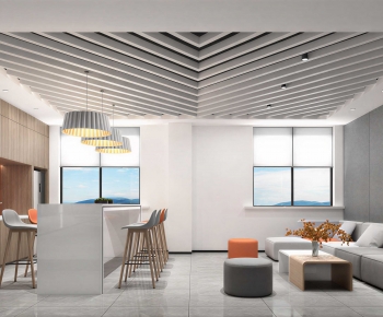 Modern Office Tea Room-ID:956341036