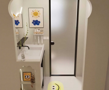 Modern Bathroom Cabinet-ID:135005954