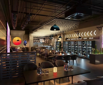 Industrial Style Cafe-ID:980804927