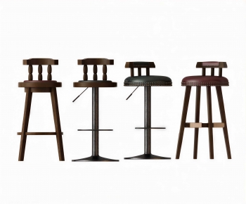 American Style Bar Chair-ID:524290081