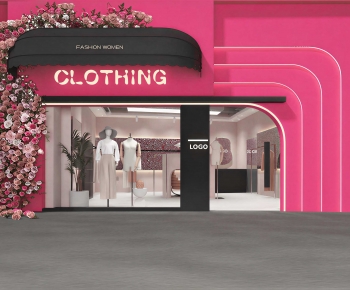 Modern Facade Element-ID:406856069