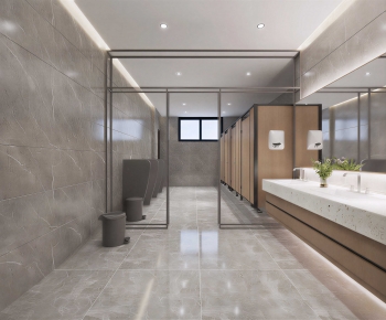 Modern Public Toilet-ID:650166031