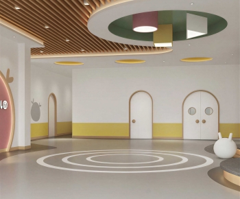 Modern Kindergarten Hall-ID:873003968