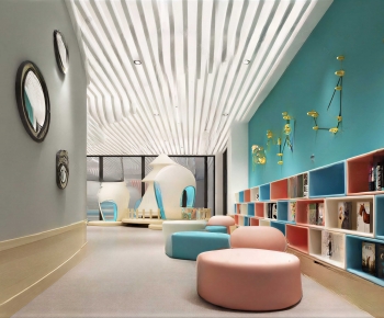 Modern Children's Kindergarten-ID:660614975