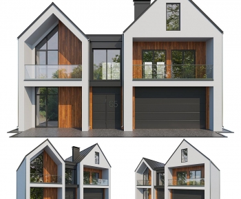 Modern Residential Building-ID:363080987