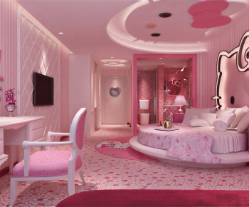 European Style Girl's Room Daughter's Room-ID:266551979