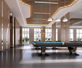 Modern Billiard Room-ID:842367891