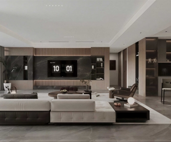 Modern A Living Room-ID:535965929