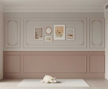 French Style TV Wall-ID:124876025