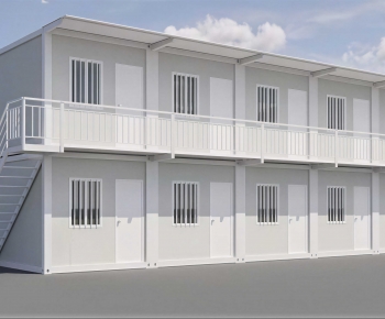 Modern Building Appearance-ID:296334035