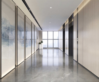 Modern Corridor/elevator Hall-ID:903976927