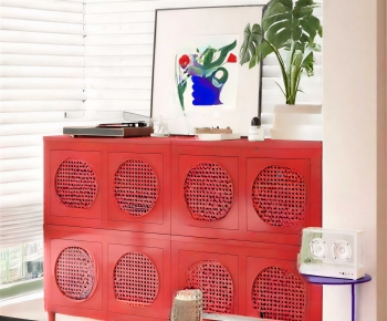 Modern Side Cabinet-ID:390698938