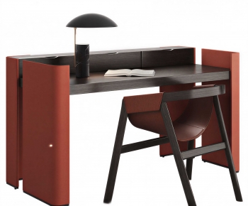 Modern Computer Desk And Chair-ID:707672126